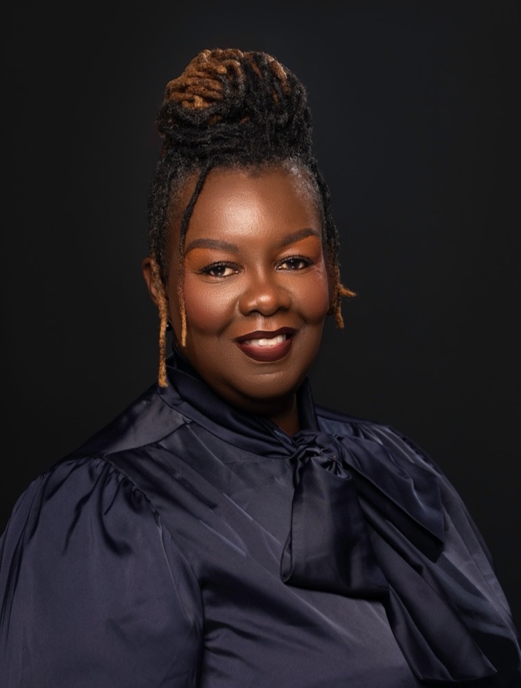 Portrait of Tyra K. Little, founder and chief strategist of Living Proof with Tyra
